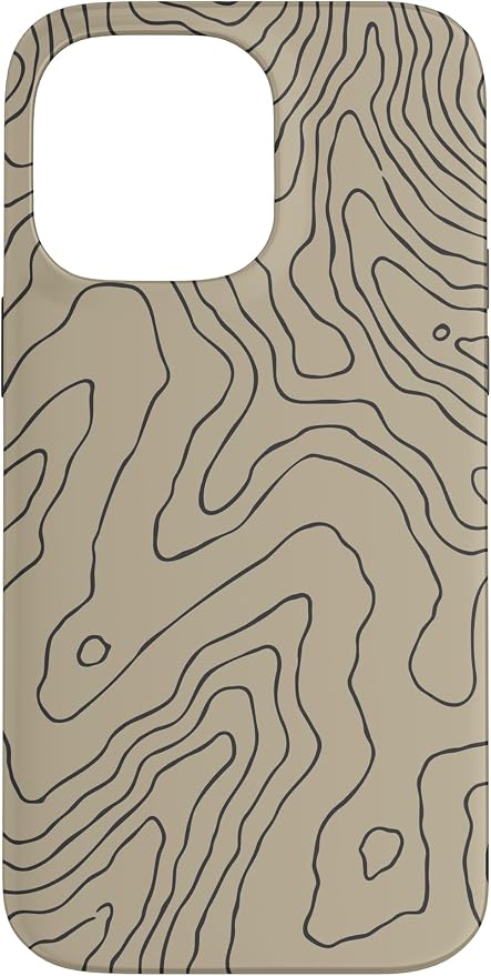Coyote Country Guide Lines Topographical Contour Map Case by Unknown