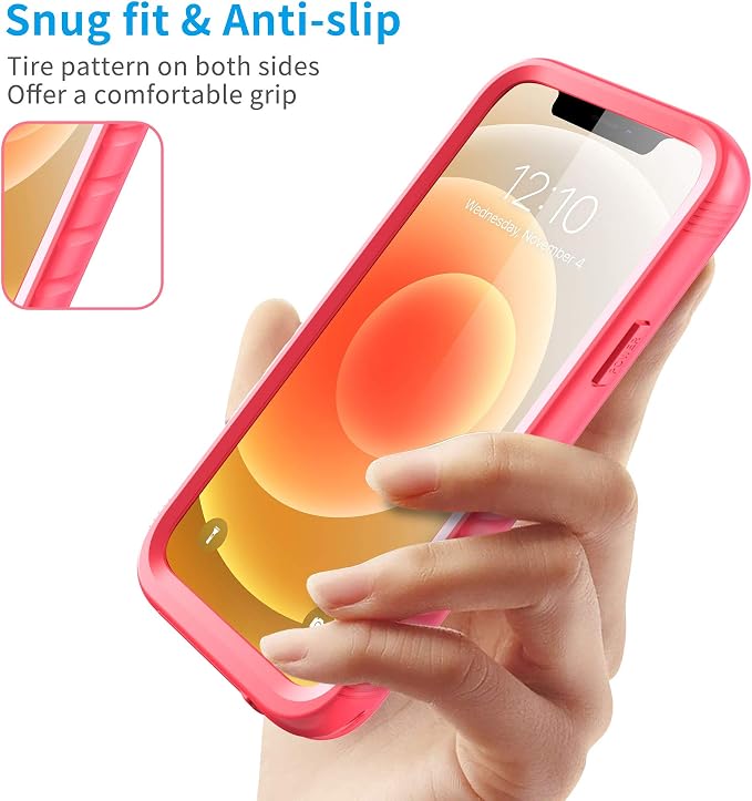 SPORTLINK for iPhone 12/12 Pro Waterproof Case, Full Body Shockproof Dustproof - Image 6