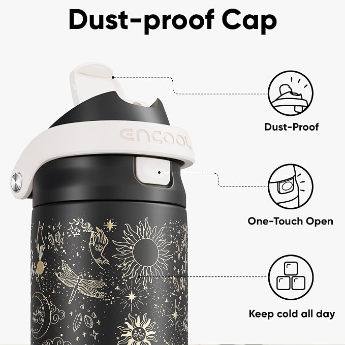 ENCOOL Leakproof Insulated Water Bottle - Image 2