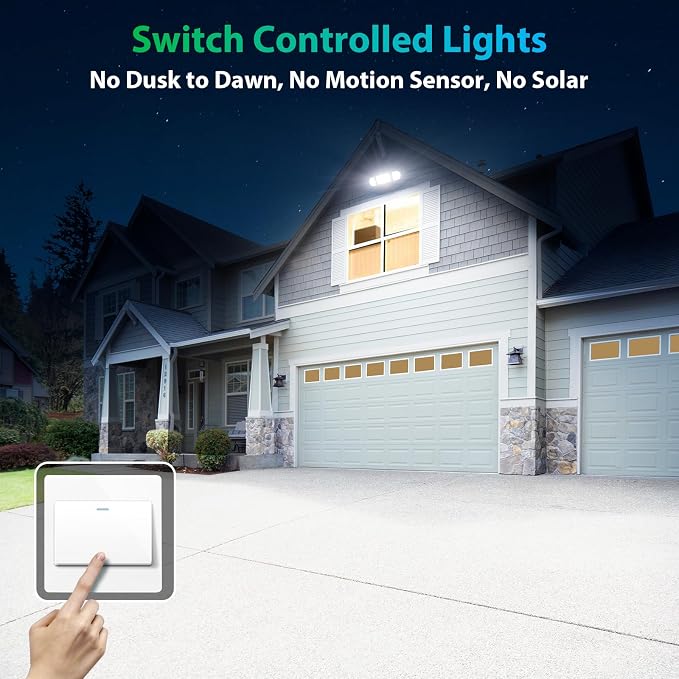 iMaihom 140W Flood Lights Outdoor, 14000LM Ultra Bright LED Flood Light Outdoor - Image 2