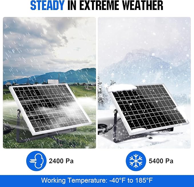 ECO-WORTHY 25 Watts 12V Off Grid Solar Battery Charger Kit: Waterproof Solar - Image 7