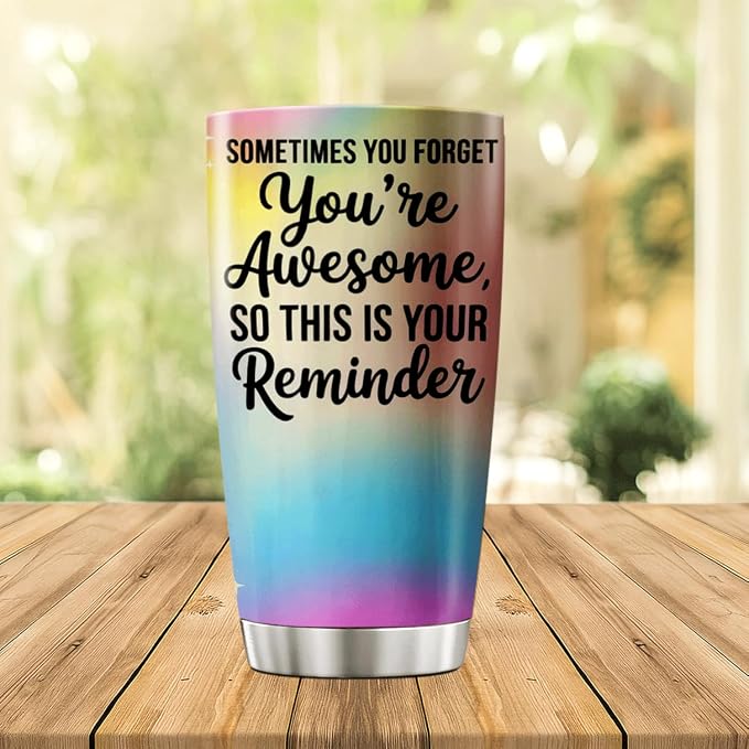 CUBICER Inspirational Quote Sometimes You Forget You'Re Awesome So This Is Your - Image 3