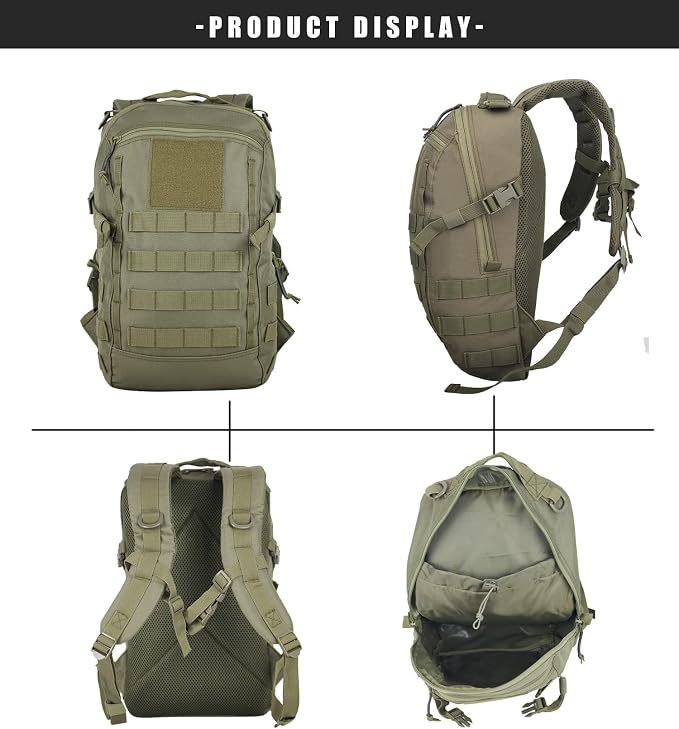 Miramrax 12L Small Backpack Day Pack - Image 4