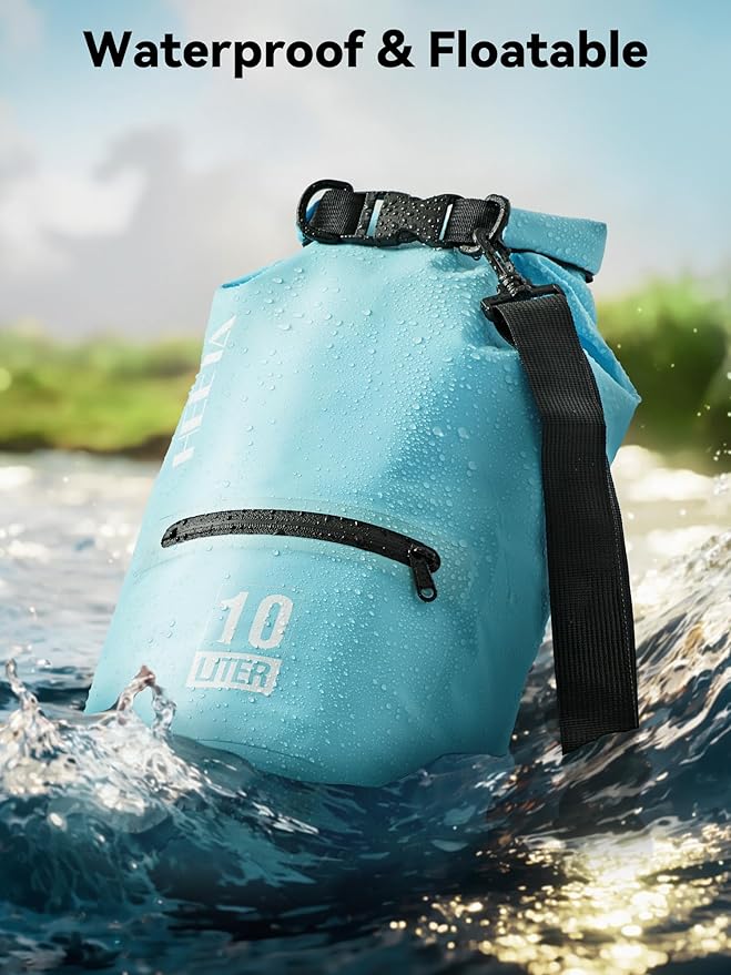 HEETA Waterproof Dry Bag with Front Zippered Pocket - Image 3