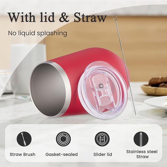 MEWAY Stemless 12oz Insulated Wine Tumbler - Image 3