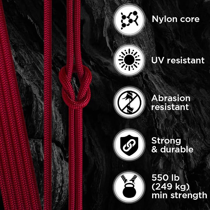TECEUM Reflective Paracord Rope 1000 – 1000ft/200ft/100ft/50ft – 40+ Colors – - Image 3