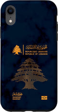 Lebanon, Lebanon Passport, Lebanon Flag, Lebanon map. Case by Unknown