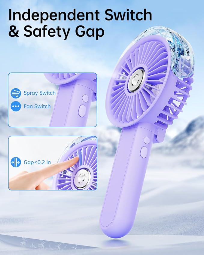 SWEETFULL Portable Misting Fan - Image 5