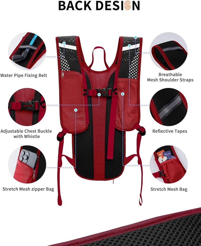 Blue Quartz Hydration Backpack - Image 3