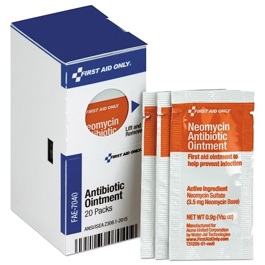First Aid Only FAE-7040 SmartCompliance Refill Antibiotic Ointment Packets by FirstAidOnly