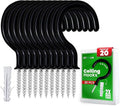 Ceiling Hooks for Hanging Plants- 20pcs 2.9 inches Heavy Duty Vinyl Coated by Etoolia