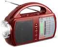 AM/FM/NOAA Weather Radio with Bluetooth Rechargeable Emergency Radio Built-in by Audiocrazy