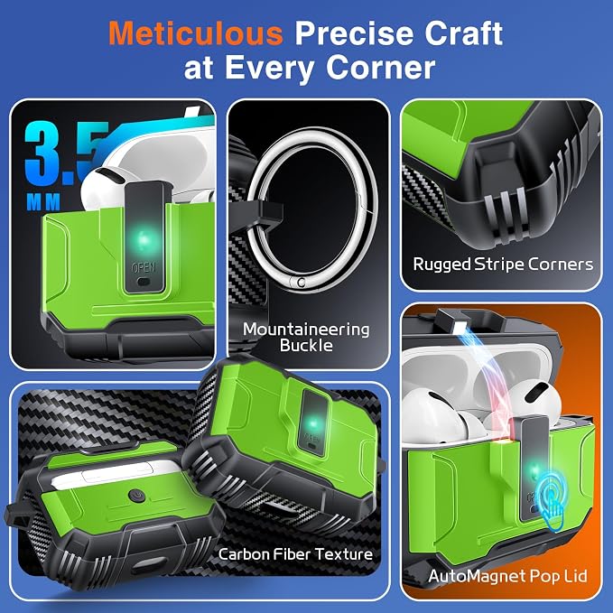 Armoured Heavy Duty for AirPods Pro1 Generation Case - Image 4