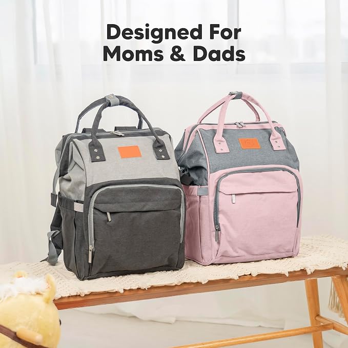 KeaBabies Baby Diaper Bag Backpack - Image 8