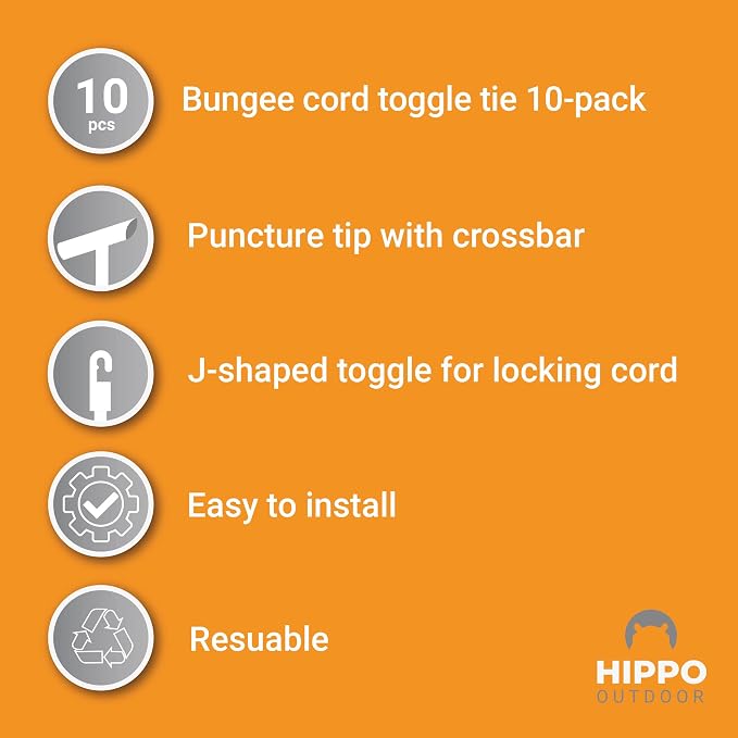 Bungee Cord with Toggle tie - Image 7
