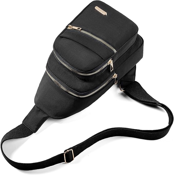 Banelu Small Crossbody Sling Bag Sling Backpack, Chest Bag Daypack Cross Body - Image 5