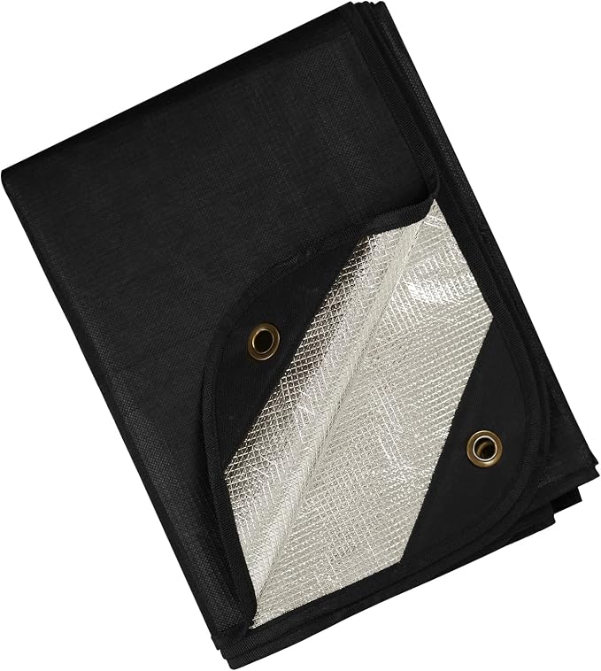 Heavy Duty Survival Blanket -Multifunctional Reflective Tarp Thermal Blanket by Besthuntiner