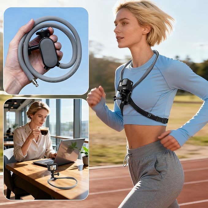 Hamillar Camera Phone Chest Neck Mount Holder - Image 4