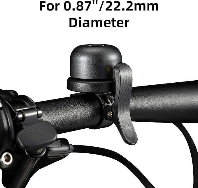 ROCKBROS Bike Bell for Apple AirTag Hidden Bike Mount Bike AirTag Holder GPS - Image 4