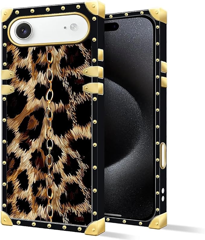 for iPhone 17 Air Case Luxury Golden Decoration - Image 2
