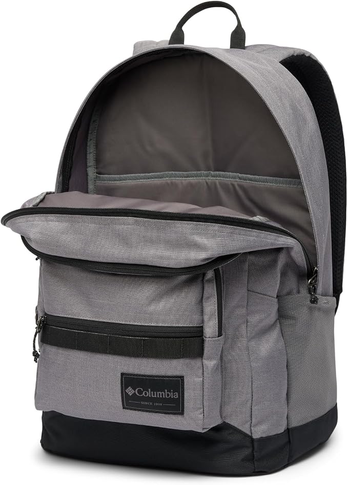 Columbia Unisex Zigzag II 30L Backpack, City Grey Heather/Black, One Size - Image 3