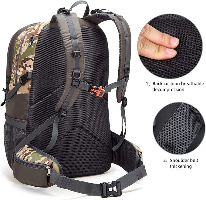 SPEEDPARK Hiking Backpack 40L Waterproof Hiking Daypack - Image 5