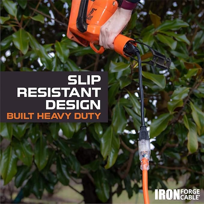 Iron Forge Cable Lighted Outdoor Extension Cord 10 Ft - Image 4