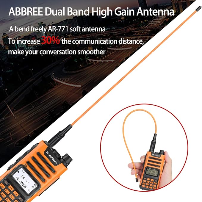 BAOFENG GM-15 Pro 8W GMRS Radio, Long Range Two Way Radio Rechargeable - Image 2