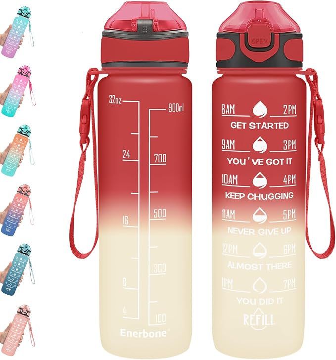 Enerbone 32 oz Drinking Water Bottle by Enerbone