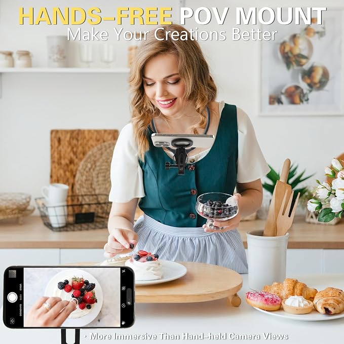 Beviliu Magnetic Neck Phone Holder - Image 3