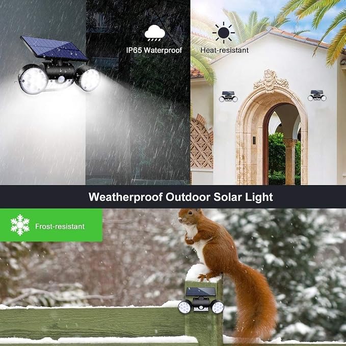 Solar Lights Outdoor, 30 LED Solar Security Lights - Image 4