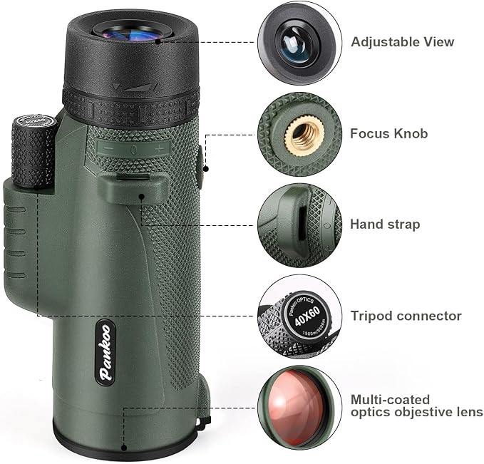 Pankoo 40X60 Monocular Telescope - Image 2