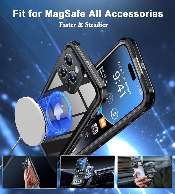 for iPhone 15 Pro Case Waterproof | Shockproof Dust Proof Phone Case Cover - Image 4