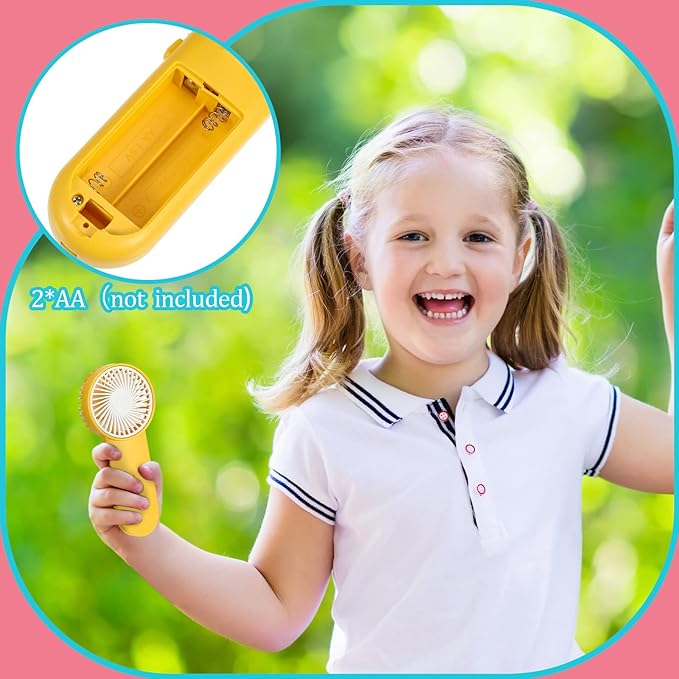 Sumind 12 Pcs Small Personal Portable Fan Mini Handheld Bulk 1 Speed Electric - Image 3