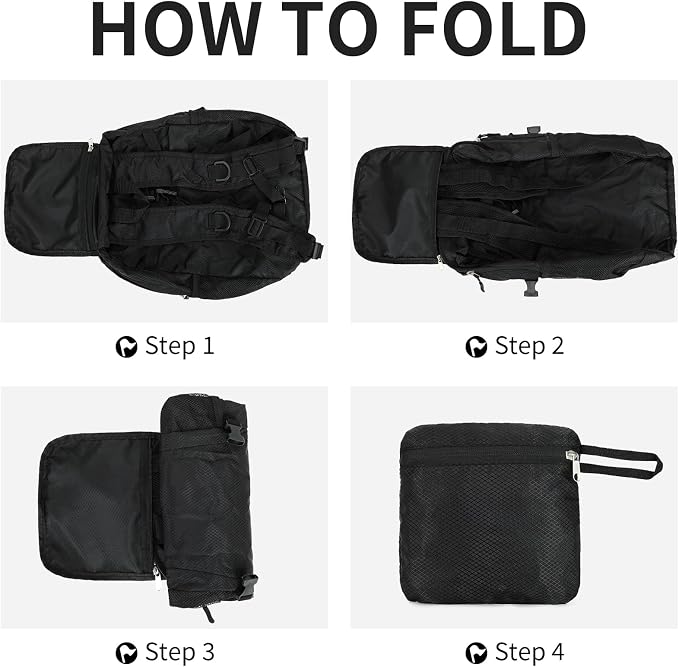 Small Hiking Backpack Travel Lightweight Hiking Packable Daypack - Image 6