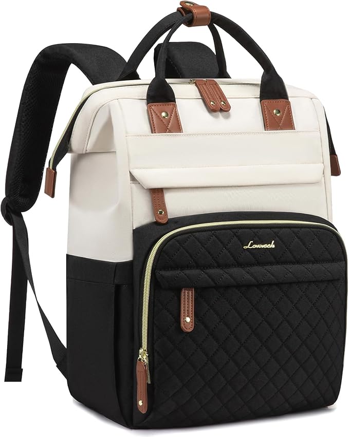 LOVEVOOK Laptop Backpack for Women, 15.6'' Waterproof Nurse Bag Teacher Work by LOVEVOOK