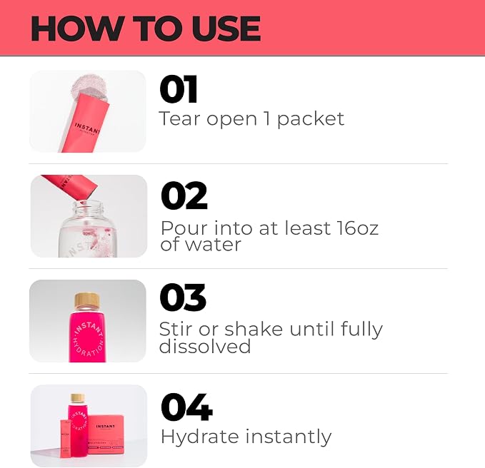 Instant Hydration Electrolytes Powder Packets - Image 7