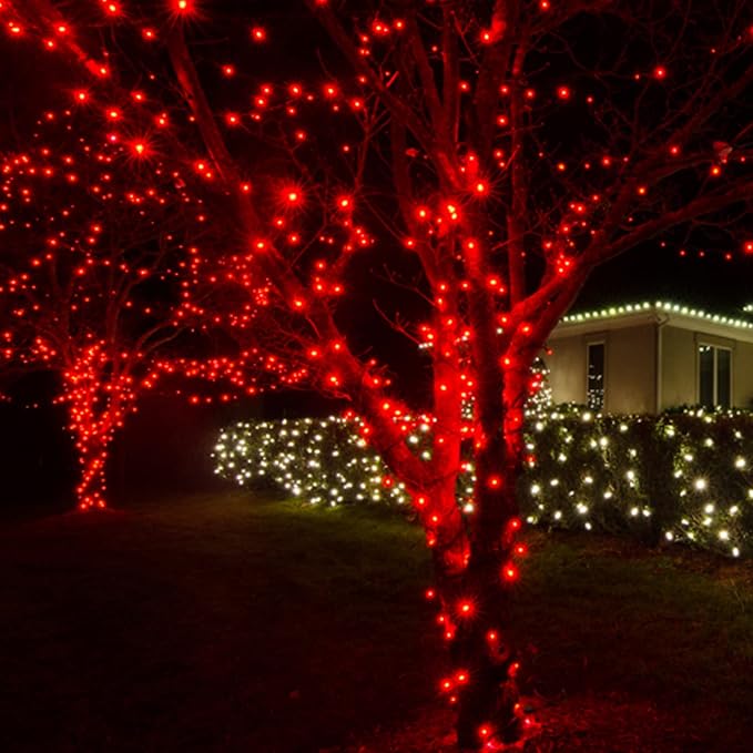Dazzle Bright 300 LED Christmas String Lights, 100 FT Connectable Waterproof - Image 4
