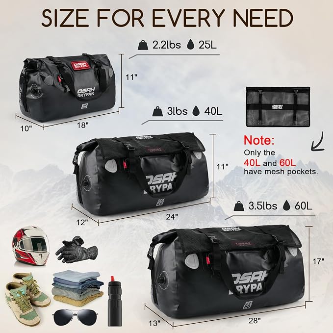 OSAH DRYPAK Waterproof Duffel Bag - Image 2