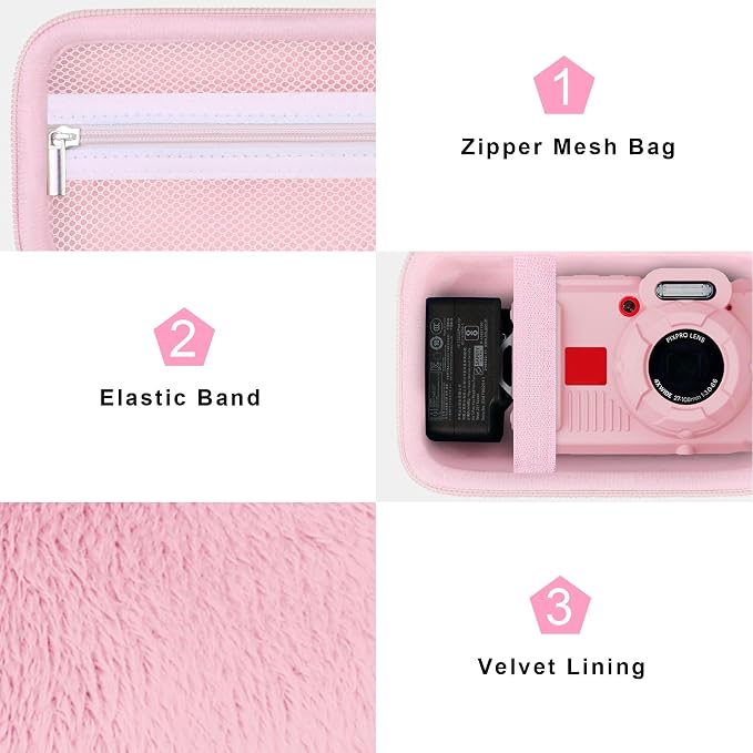 Canboc Carrying Case for KODAK PIXPRO WPZ2 Rugged Waterproof Digital Camera - Image 5