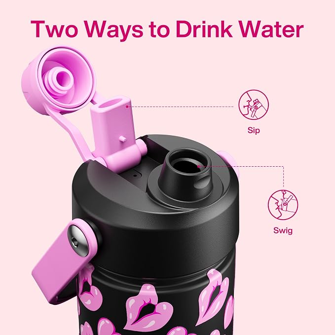 ENCOOL Valentine's Day Insulated Water Bottle - Image 3