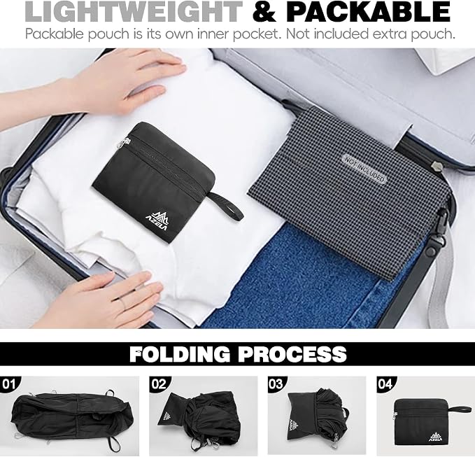 Seektop 20L Ultra Lightweight Small Hiking Backpack, Water-Resistant Packable - Image 8