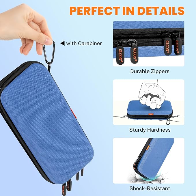 Hard Shell Carrying Case with Multiple Pocket - Image 5