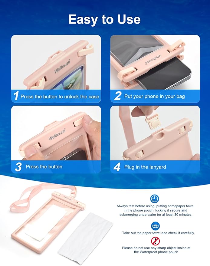 wellhouse Waterproof Phone Pouch, Waterproof Phone Case - Image 6