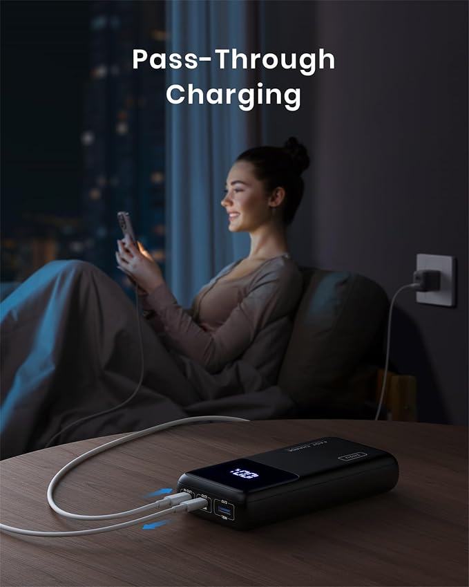 INIU Power Bank, 25000mAh 100W USB C Laptop Portable Charger, PD QC Fast - Image 8