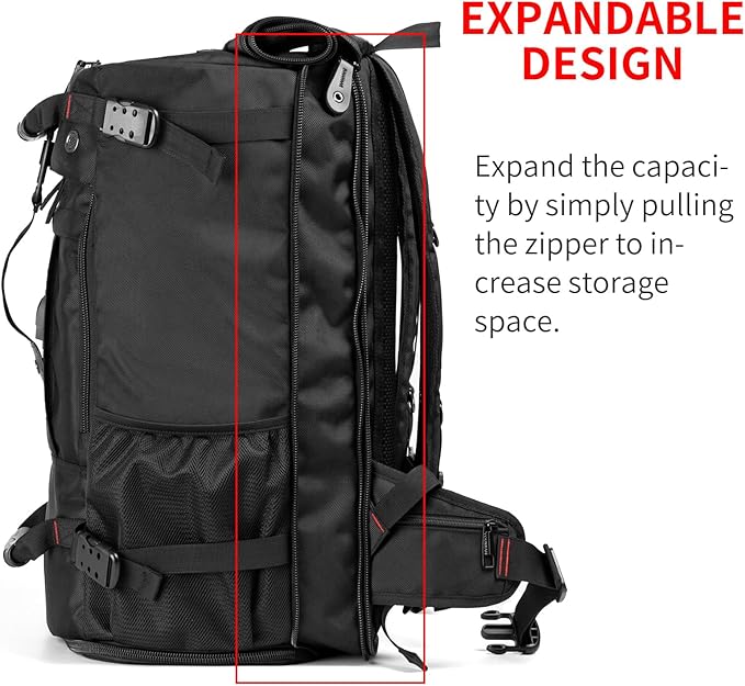 YOUMIAN Large Capacity For Travel Hiking Sports Carry On Backpack Durable - Image 4