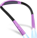 Gritin Book Light, Eye Caring 4-Color & 5-Brightness Neck Light Reading Light- by Gritin