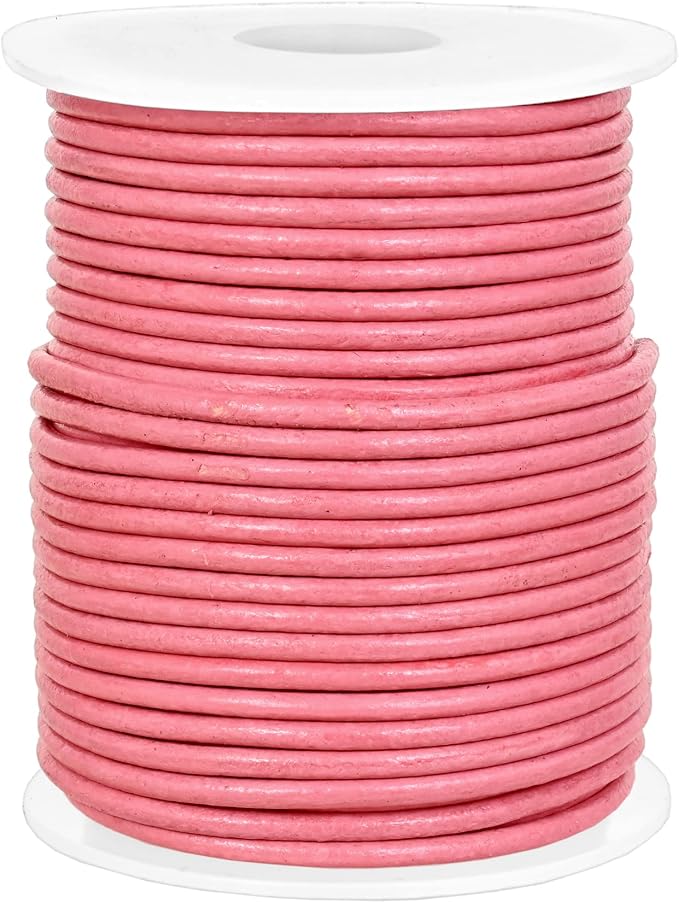 GENIQUE Real/Genuine Round Leather String Cord - Image 2