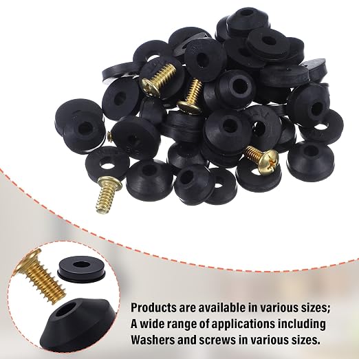 58PCS Rubber Faucet Washers Assorted Kit Outdoor Faucet Repair Kits - Image 5