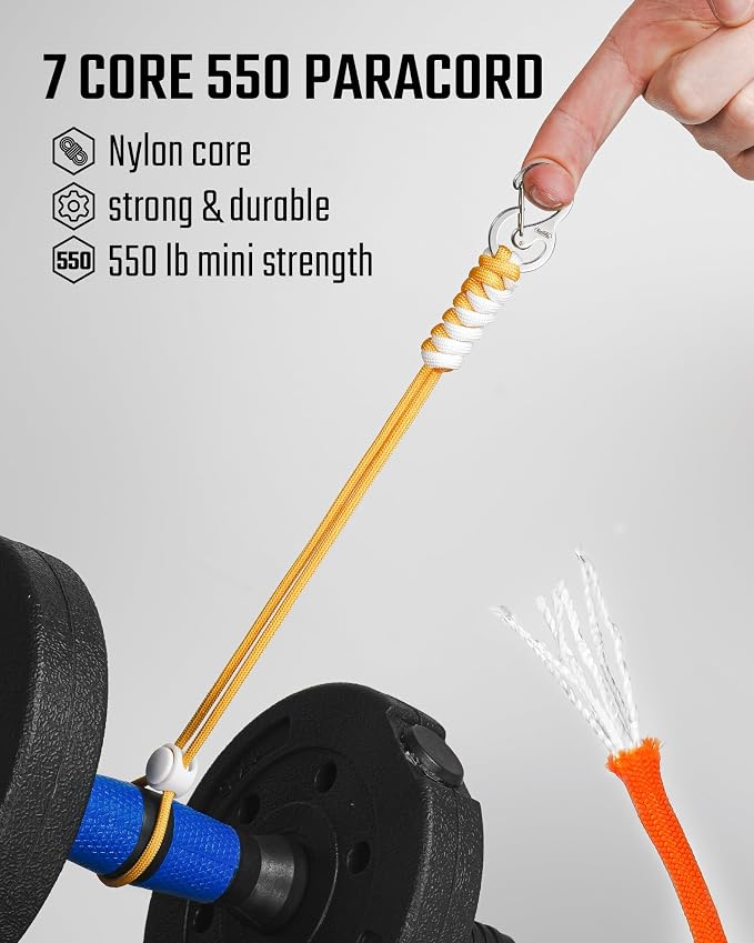 KeyUnity KC01 Braided Paracord Carabiner - Image 8